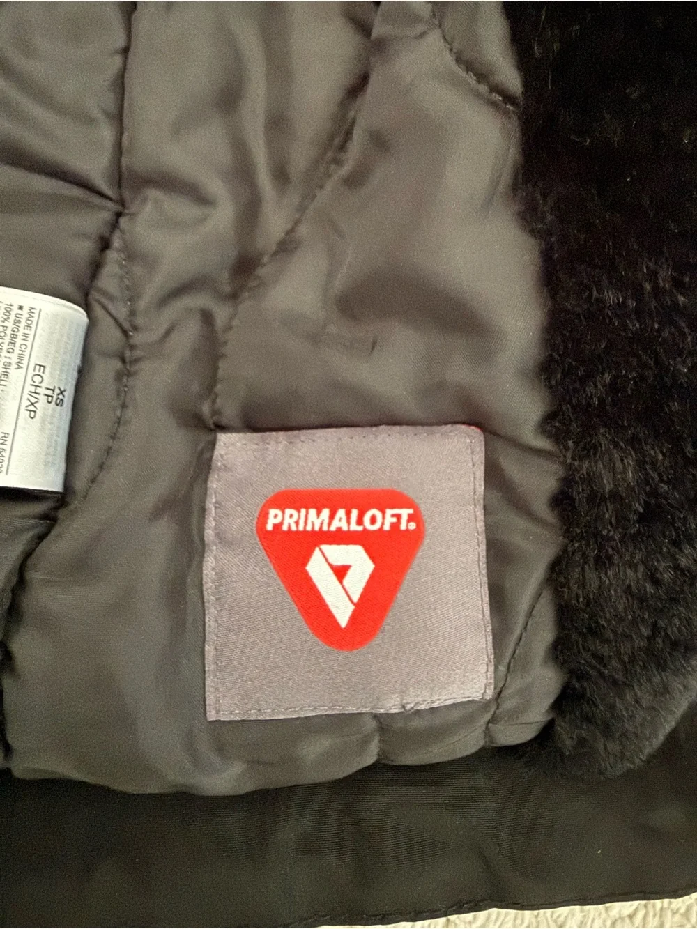GAP Black Long Hooded Winter Parka